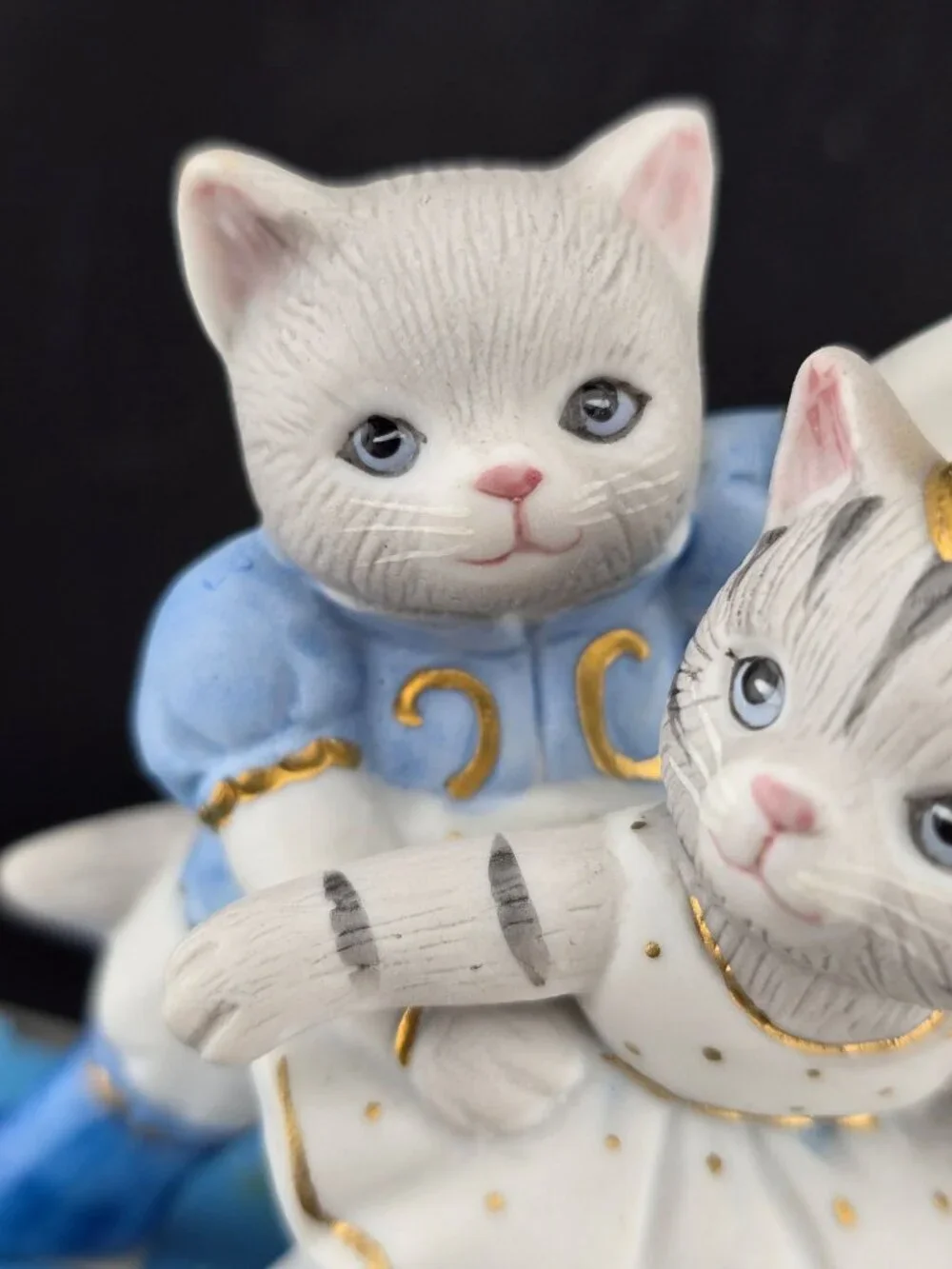 Kitty Cucumber & Albert Swan Lake Ballet Cats Schmid 1990 Annual Collectible